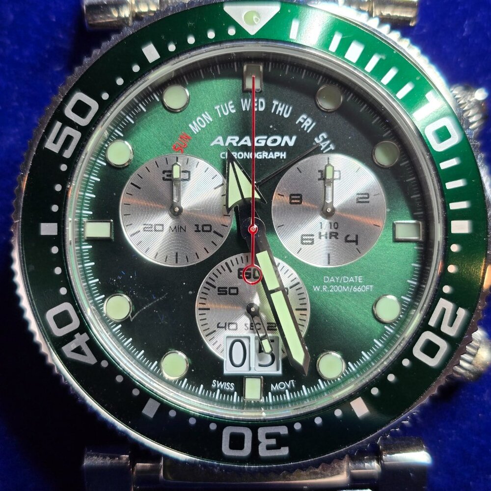 Aragon Millipede Max Chronograph Watch - Picture 2 of 7